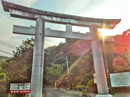 入口の大鳥居